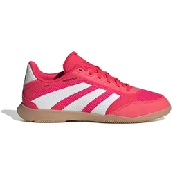 ADIDAS Kinder Fussball-Hallenschuhe Predator, LUCRED/FTWWHT/CBLACK, 38