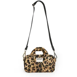 WOUF Studio Henkeltasche Polyester Beige/Braun/Weiß
