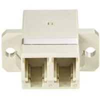 Renkforce RF-5508822 LWL-Adapter LC-Buchse LC-Buchse Duplex Beige