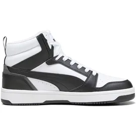 Puma Rebound v6 Herren Puma White-Puma Black-Shadow Gray-Puma White 44