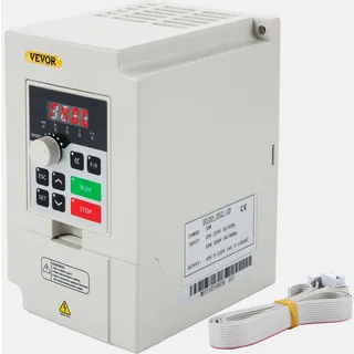 Vevor Variabler Frequenzumrichter 220 V, 3 kW, 4PS, Variable Vfd Drehzahlregler, Cnc Umrichter -5~40 °C, Vibration < 0,5 G, Ein-/Ausgangsstrom