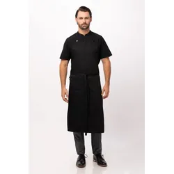 Chef Works® BRIO Light-Weight Latzschürze Artikel ACN01 Schwarz