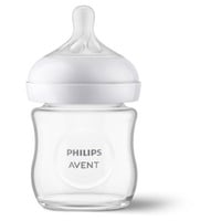 Philips Avent Babyflasche Natural Response aus Glas 120 ml