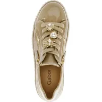 Gabor Plateau Schnürschuhe in Beige - 237470014 7
