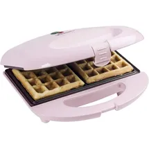 Bestron ASW401P Waffelautomat rosa