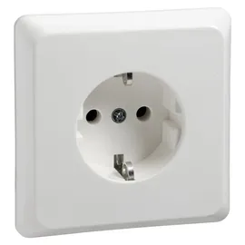 Elso Schuko-Steckdose 1-fach Weiß 10 St.