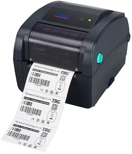 Etikettendrucker TSC TC300, thermotransfer, 300dpi, USB + RS232 + Parallel + Eth...