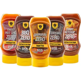 rabeko Zero Sauce, 350 ml Flasche, Curry