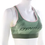 Dynafit Alpine Graphic Damen Sport-BH-Oliv-Dunkelgrün-XL