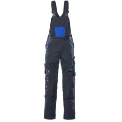 Latzhose "AUGSBURG" Unique - 82C42 (EU 42) - schwarzblau/kornblau