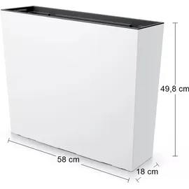 Nabbi Urbi Case T DUC600T 18 x 58 x 49,8 cm Weiß