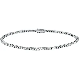 Christ Damen-Armband aus glänzendem Weißgold 89118549 Größe 77