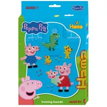 Malte Haaning Plastic A/S Hama Bügelperlen Peppa Pig 2000 Stück