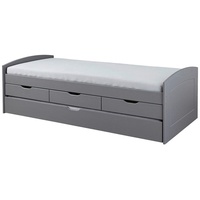 Interlink Funktionsbett Rieka 90 x 200 cm grau