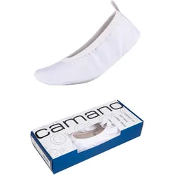 camano Gymnastik Hausschuhe Kinder 1000 - white 33-34