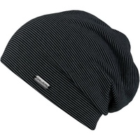 chillouts Beanie Pittsburgh Hat, gestreift grau