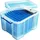 Really Useful Box Aufbewahrungsbox 48 x 39 x 31 cm 3-tlg. transparent