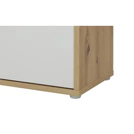 Forte Alice Springs Schuhschrank 109,2 x 34,9 x 191,9 cm grau