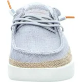 Fusion Leinenschuh in blau, 39