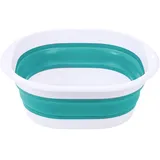 FGUUTYM Fußbad für den Pool, tragbar, zusammenklappbar, Fußbadewanne für unterwegs, Fußwaschbecken für oberirdische Schwimmbecken, Zubehör, Grau Handtuchhalter Für Badezimmer Freistehend (Sky Blue, C)