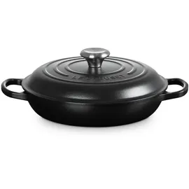 Le Creuset Signature Gourmet-Profitopf 26 cm schwarz