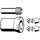 Viega WC-Anschlussgarnitur 3817.816 DN 100 x 180 mm