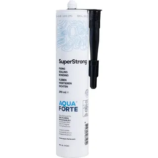 SIBO Fluidra Netherlands B.V. Aquaforte Teichkleber 1 x 290 ml Super Strong schwarz MS Polymer Teich Filter Kleber