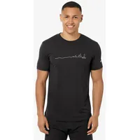 Super.natural M TRI Tee jet black/vapor grey (S15) L
