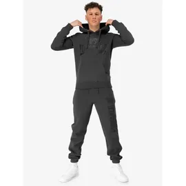 Lonsdale Go Sport 2 Kapuzenpullover - Anthracite / Black - 2XL