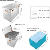 AluBox Premium Aluminium Lagerbox 250 Liter - 250 Liter