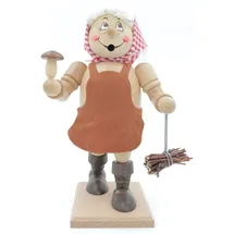 Schweda Räuchermännchen Schweda - Wichtel Räuchermann,-figur,-männchen 22cm - Reisigfrau