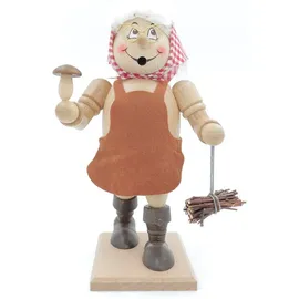 Schweda Räuchermännchen Schweda - Wichtel Räuchermann,-figur,-männchen 22cm - Reisigfrau