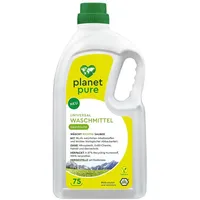 Planet Pure Universal Waschmittel 75 WL, Alpenfrische, 98,4% natürliche