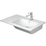 Duravit ME by Starck Möbelwaschtisch 2346830000 830x490mm, Becken rechts, mit Überlauf, 1 Hahnloch, weiß