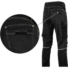 Art.Master Jeans-Stretch-Arbeitshose Schwarz L