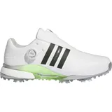 Adidas Tour360 24 BOA Boost Golfschuh Cloud White / Core Black / Green Spark 44 2/3