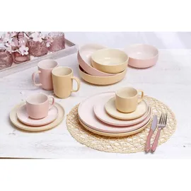 Ritzenhoff & Breker Jasper Teller & Schalenset 12-tlg. rosa