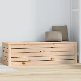 vidaXL Truhenbank Braun 109 x 36,5 x 33 cm