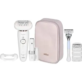 Braun Silk-épil 9 Flex SES 9003 3D Epilierer Weiß