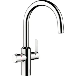 Blanco TAMPERA Hot Einhebelmischer Silber