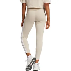 adidas Essentials 3-Streifen Cotton Damen Tights, grau - S