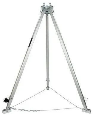 Aluminium-Dreibock mit 3 Anschlagpunkten, 500 kg Tragkraft
