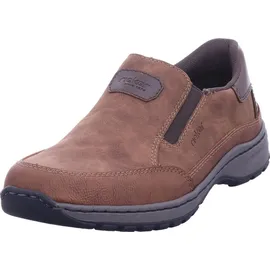 Rieker Sportliche Slipper in Braun 44