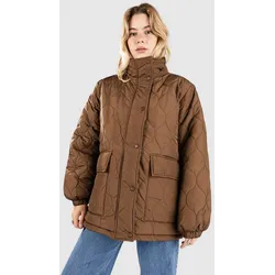 Misfit Shapes Duplis Puffa Jacke chocolate Gr. 12