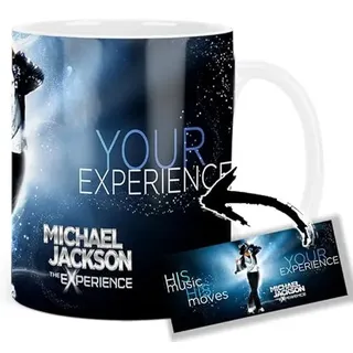 Michael Jackson The Experience Tasse Keramikbecher Mug