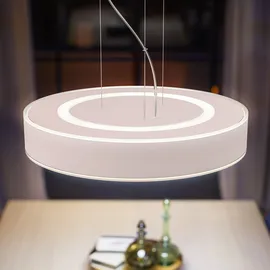 Philips Hue Pendelleuchte White Ambiance Enrave Weiß 4500 lm inkl. Dimmer