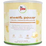 FOR YOU eiweiß power Vanille Pulver 750 g