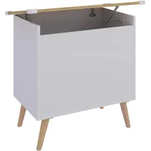 VCM Holztruhe Maße ca. H. 65 x B. 68 x T. 39 cm Kiste für alle Wohnräume Aufbewahrungsbox Kiste - Bosula L