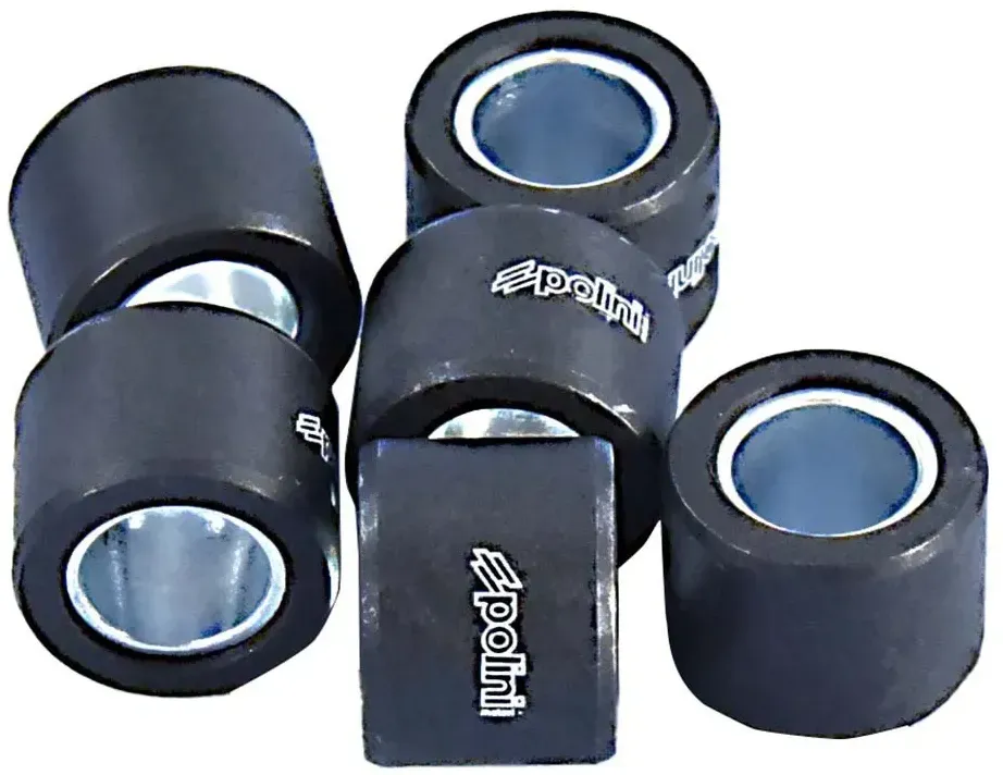 Polini 242303 Variomatik Rollen 6 Einheiten - Silver - 23x18 / 20g