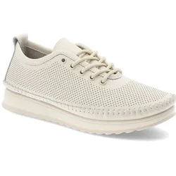 Beige Halbschuhe Vinceza Flache Schuhe, 41
